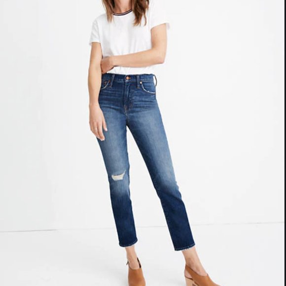 the perfect vintage high waist stretch jeans
